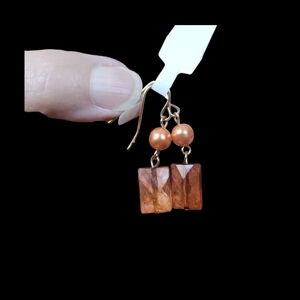 RETIRED PREMIER DESIGNS "BISTRO" EARRINGS FOR PIERCED EARS.